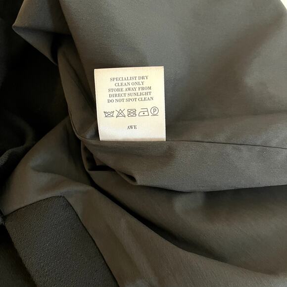 L.K. Bennett Black V-Neck Velvet Dress LBD NEW NWT Size US 6 C2-23 - Picture 9 of 10